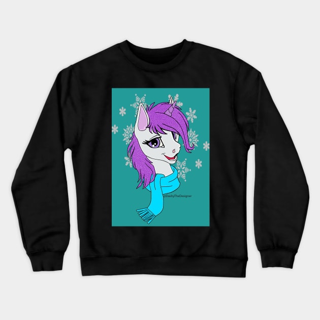 Unicorn Crewneck Sweatshirt by DashyDesigns